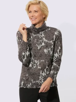 Pull à col roulé 63% viscose