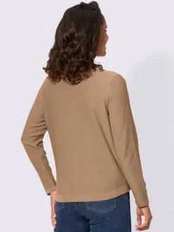Pull à encolure en v 50% coton