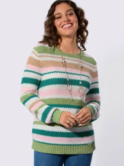 Pull encolure ronde pur coton