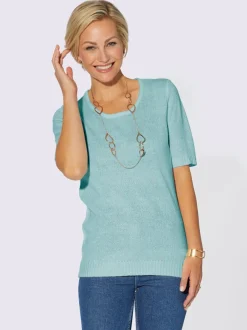 Pull encolure ronde superbe bouclé