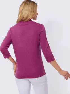 Pull 2 en 1 superbe motif ajouré