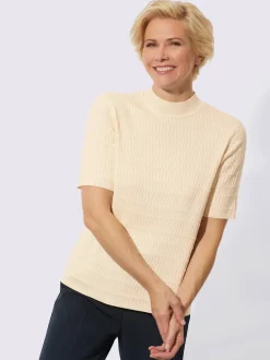 Pull en tricot avec viscose