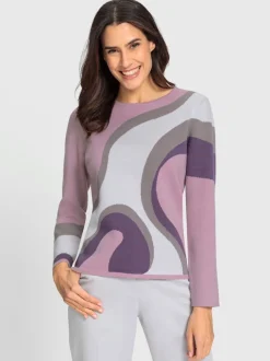 Pull en tricot avec viscose (ecovero)