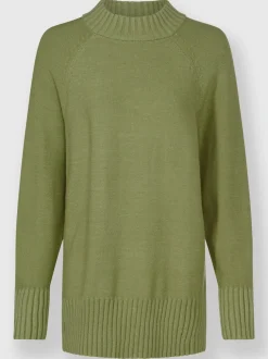 Pull en tricot col corolle