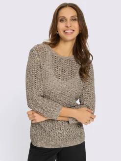 Pull en tricot 60% coton