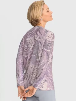 Pull en tricot fin avec viscose