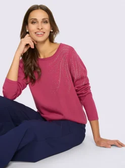 Pull en tricot fin 50% coton