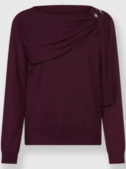 Pull en tricot fin 70% viscose (ecovero)