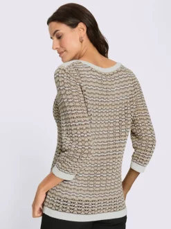Pull en tricot qualité coton