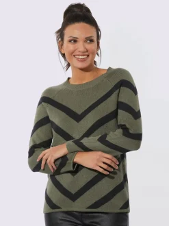 Pull jacquard doux comme du cachemire