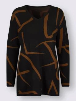 Pull long jolie coupe longue moderne