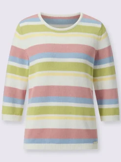 Pull à manches 3/4 50% coton