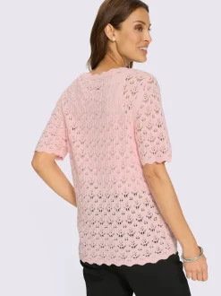 Pull à manches courtes 60% coton