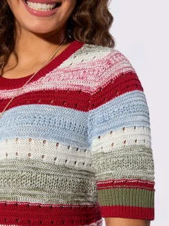 Pull à manches courtes 50% coton