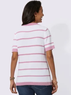 Pull à manches courtes 50% coton