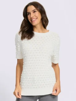 Pull à manches courtes produit certifié ocs