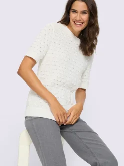 Pull à manches courtes produit certifié ocs