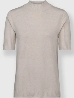Pull à manches courtes 50% viscose