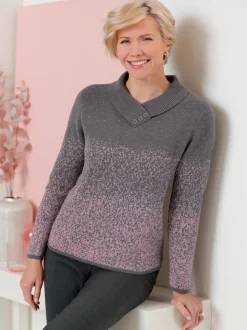 Pull à manches longues avec laine