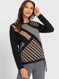 Pull à manches longues avec viscose (ecovero)