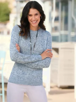 Pull à manches longues 42% coton