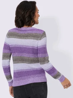 Pull à manches longues 55% coton
