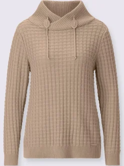 Pull à manches longues 50% coton