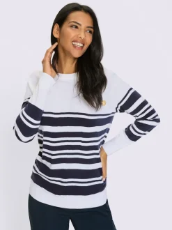 Pull à manches longues manches raglan