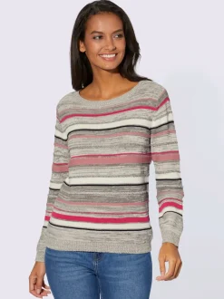 Pull à manches longues pur coton