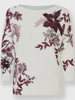 Pull à manches 3/4 70% viscose (ecovero)