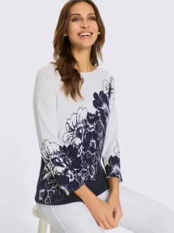 Pull à manches 3/4 60% viscose (ecovero)