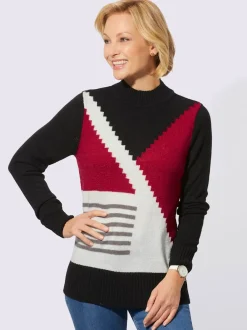 Pull motif intarsia