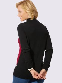 Pull motif intarsia