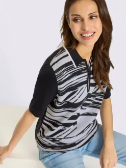 Pull polo 50% coton
