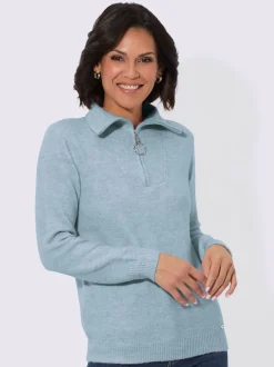 Pull polo qualité hivernale