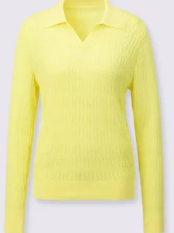 Pull polo qualité viscose douce