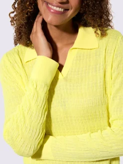 Pull polo qualité viscose douce