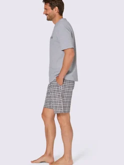 Pyjama court haut en jersey fin