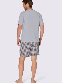 Pyjama court haut en jersey fin