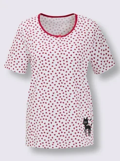 Pyjama court jersey fin