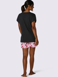 Pyjama court jersey fin