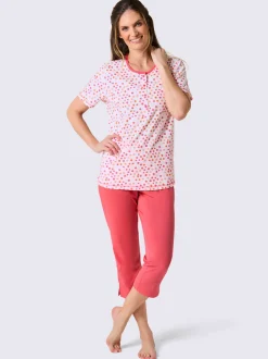 Pyjama court jersey fin