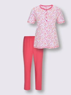 Pyjama court jersey fin