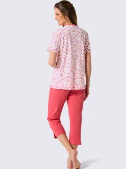 Pyjama court jersey fin