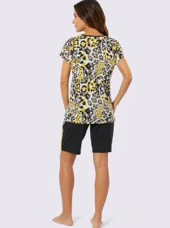 Pyjama court jersey fin