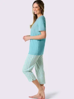 Pyjama court jersey fin
