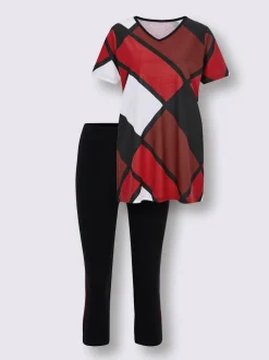 Pyjama court jersey fin