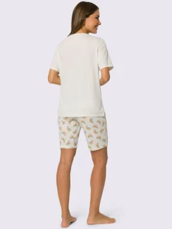 Pyjama court jersey fin