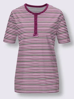 Pyjama court jersey fin