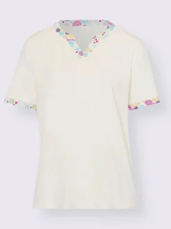 Pyjama court jersey fin